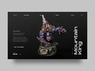 Warmachine - Hordes 3d 3d art aftereffect animation cinema4d photoshop physical sketch ui ux web