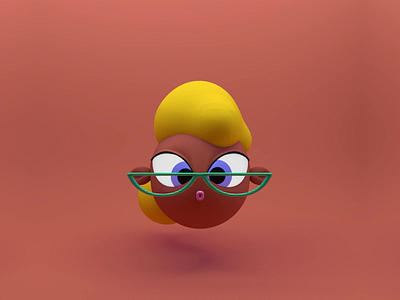 Jumping Faces 3d 3danimation animation c4d character character animation characteranimation characterdesign face motion graphics