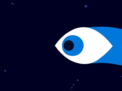 KEYHOLE after effects animation astronaut dog eye gif illustration patswerk planet shirt space ui ux vector