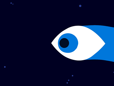 KEYHOLE after effects animation astronaut dog eye gif illustration patswerk planet shirt space ui ux vector