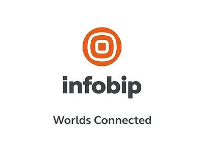 Infobip logo animation after effects animation logo motion graphics typography vector