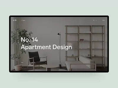 LIS Project Page Animation animation branding branding design colors concept construction design graphicdesign inspiration interaction interface interior interior design minimal motion project ux design web web design webdesign