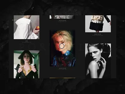 Fashion Portfolio Website Interactions animation creative agency design studio fashion interaction interface interface design minimalism motion photography portfolio page scroll animation ui user experience ux web web design web interface web page website design