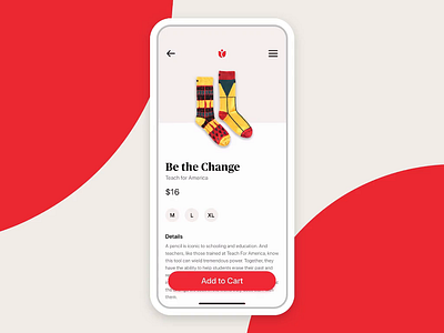 Voyce Threads | Mobile Shopping Experience animation app asmallstudio cart checkout commerce mobile product design seattle shopping software design ui user experience user interface ux