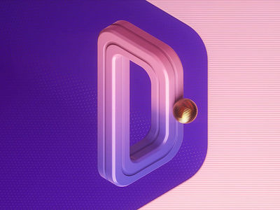 D 36 days of type 3d alphabet c4d cinema 4d gif letter octane render typography