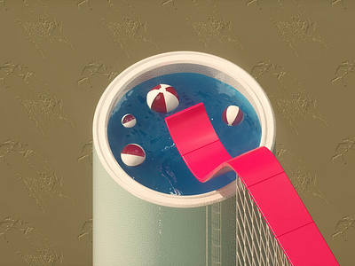 Q 36 days of type 3d alphabet c4d cinema 4d gif letter octane