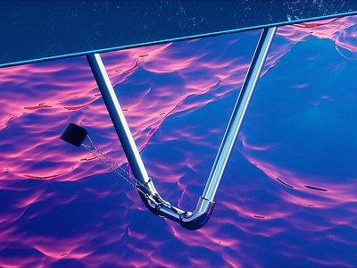 V 36 days of type 3d alphabet c4d cinema 4d gif letter octane