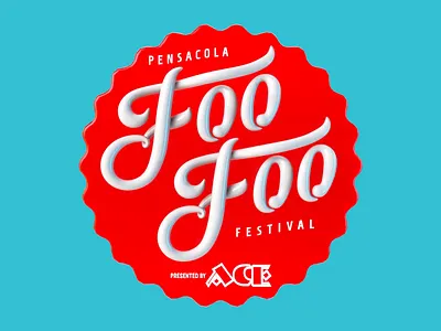 Foo Foo Fest 2019 Logo Animation 3d 3d art 3d artist animation c4d cinema 4d cinema4d design motion design motiongraphics render zbrush