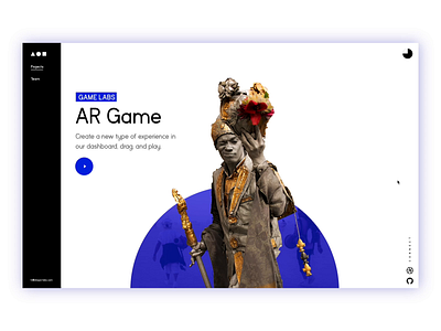 Studio presentation - Shape Labs invision invisionstudio landing page projects prototype shape labs sketch studio