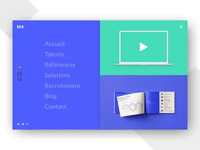 Menu interaction test animation burger menu design desktop graphic design interaction interface invision studio menu navigation ui ux web design website