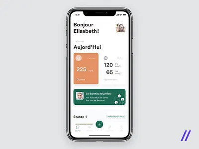 Healthcare App for Patients animation app design device doctors figma health healthcare ios mobile patients product purrweb temperature treatment ui ux wearable wireless
