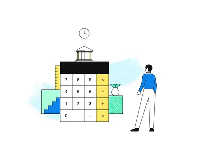 Liabilities Animation animation api art art direction branding character delight design finance fintech illustration liabilities plaid san francisco ux visual design web design