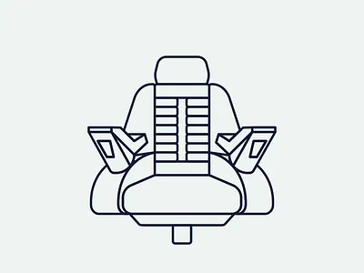 You can keep the throne... I want the chair. animation chair enterprise gif icon illustration keynote motion picard scifi space startrek vector