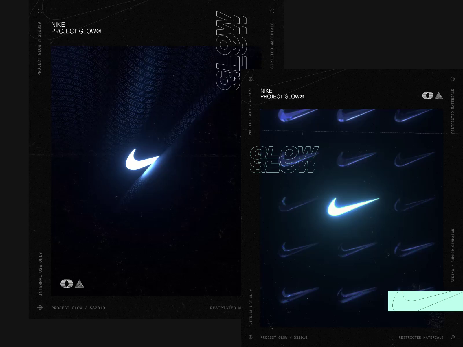 Example of NIKE GLOW® TREATMENTS