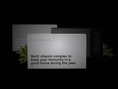 Pure Vitamins ae animation chat app chatbot clean design health healthcare minimal motion ui ux web website