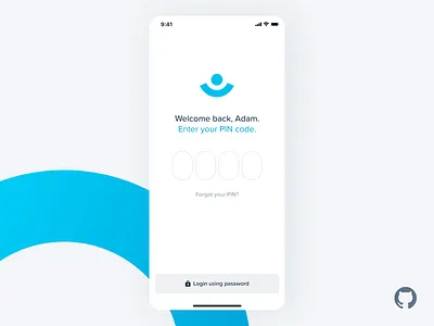 Fintech App – Reset PIN (CUI) – Animation animation conversational ui cui illustration interaction design mobile mobile app design print product design typography web design