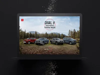Toyota Trucks Experience 4runner animation art direction automotive creative agency creative direction creative strategy design design direction design studio los angeles motion design parallax responsive web tacoma toyota ui ux visual design web design