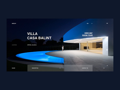 360 Room Tour For Real Estate animation apartment booking concept design e commerce flat gif graphic design house interaction luxury real estate modern motion realestate rent ui ux web web site