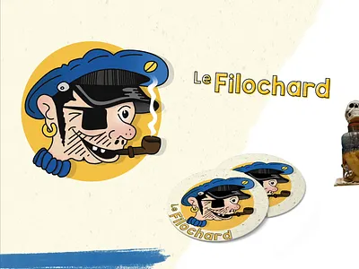 Bar - Branding and Identity bar blue branding character characters design flat icon identity identity branding illustration logo mockup pub typography under bock vector yellow