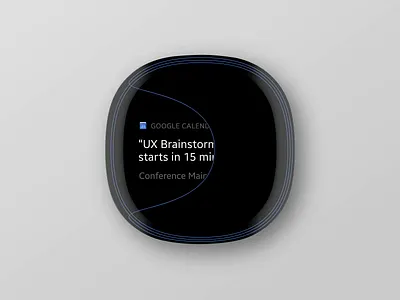 Wearable Exploration: III alert apple watch lines notification simplicity wearable