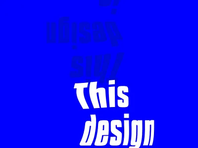 Text animation experimentation 🔵 animation branding brutalism design design art lockscreen logo message typeface typography ui