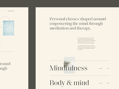 Exploration blog design editorial interface minimal ui ux web
