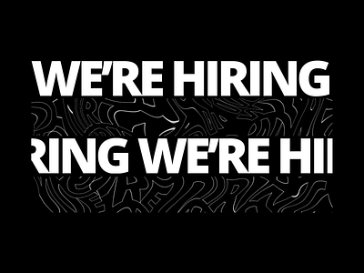 We're Hiring after effects dashdigital design hiring interaction design jobs mobile ui team ui ux web design work