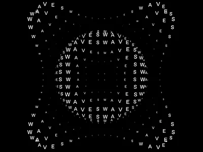Waves adobe after affects after effects animation behance branding c4d cinema4d design kinetic typography kinetictype kinetictypography motion typogaphy typography