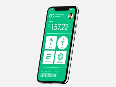 Carbon Wallet aftereffects branding ui