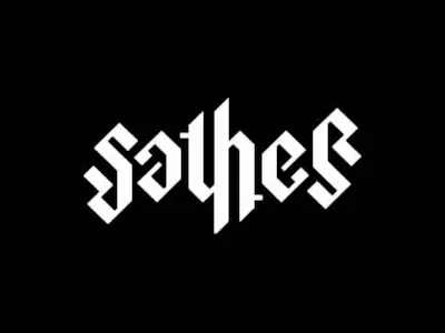 Sather animation branding edm glitch graphic design handlettering identity lettering logo motion design motion graphics music rgb sting typography wordmark