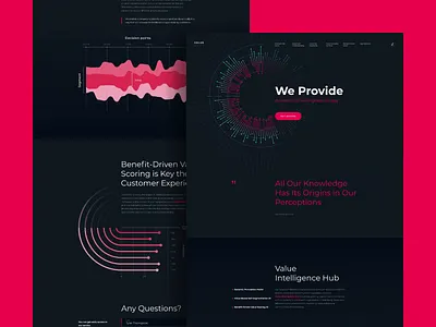 AI-Based Marketing Website Design ai animation dark interface design design studio graphic design interaction interface marketing motion technology ui user experience user interface ux web web design web interface web page design website