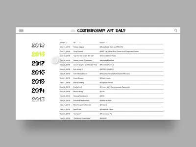 Archives design gallery ui ux web website