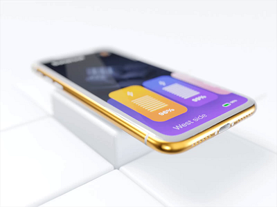 Solaroof 3d animation app chart dashboard electricity gradient graph iphone management menu mobile modern motion power solar statistics stats sun ui ux