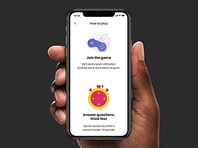 Play!!! clean framer framerjs framerx illustration minimalist mobile mobile app ui user experience user interface ux