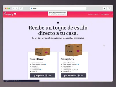 💟Swaggery.mx Website buy process homepage suscription