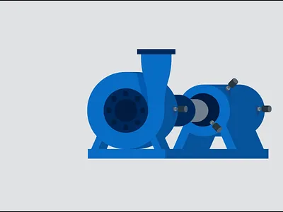 Industry 4.0 - Video Explainer - 2 2d 2d animation after effects animation blue business clean corporate explainer video flat illustration motion