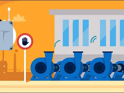 Industry 4.0 - Video Explainer - 3 2d 2d animation after effects animation business clean corporate explainer video flat illustration motion