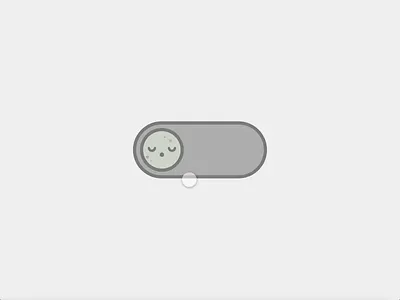 Switch animation - Daily UI 015 animation icon illustration interaction moon off on sun switch toggle