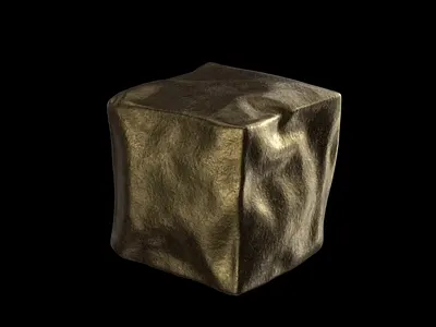 Golden Cube 3d 3danimation 3dartist 4d animation cinema 4d design motion octanerender redshift
