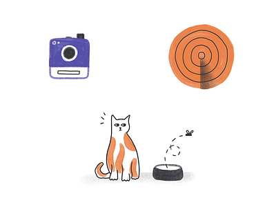 Animated Spot Illustrations for #paid app illustration camera education empty state illustration empty states illustration interaction loading marketing product illustration radar