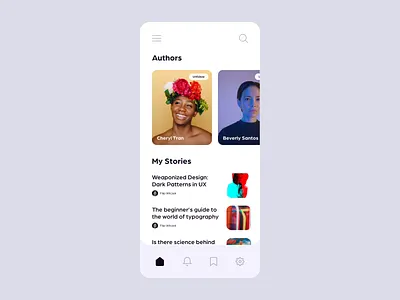 Relevant App Animated UI animated animations app clean design microinteraction minimal sdh smooth transition typography ui ux uxui vector
