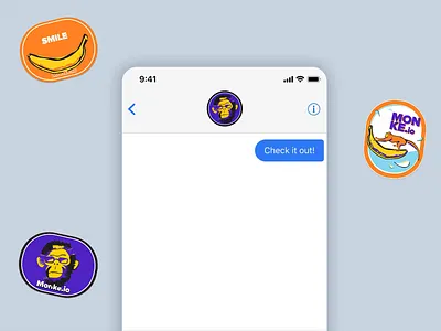 Monke. The Money Keyboard android animation app application crypto crypto wallet cryptocurrency ios keyboard mobile motion payment ui ux