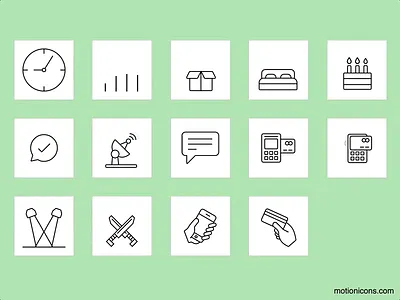 Motion Icons v1.4.0! 🎉 animation css svg ui vector