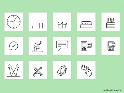 Motion Icons v1.4.0! 🎉 animation css svg ui vector