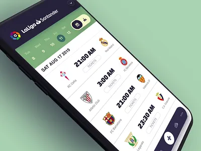 Football Soccer App Animation animation app feed football interface league live livestream match mobile motion news player score soccer sport team ui video