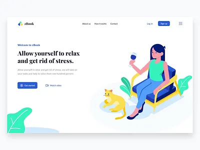 zBook agency adobexd after effect animation design creative design design illustrations inspiration design motion design ui design ux design web design website design