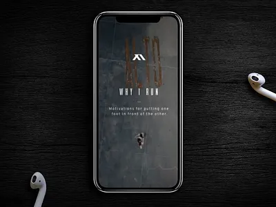 Why I Run animation app design interaction animation interaction design prototype animation ui ux
