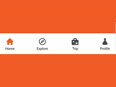 Travel App (bottom bar animation) animations app cart design designer figma flight guide hotel hotelbooking illustrator mobileapp prototype ticket travel travelapp travelguide uiux ux uxdesign