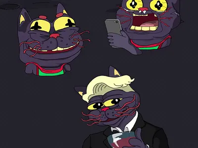 Nekoton Animation Sticker #2