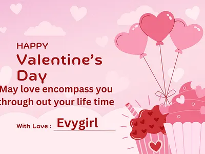 Valentine Card card flyer graphic design valentine